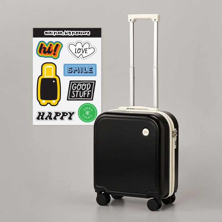 모던하우스 ON minianimi 캐롯 기내용 캐리어  스티커 세트 18인치