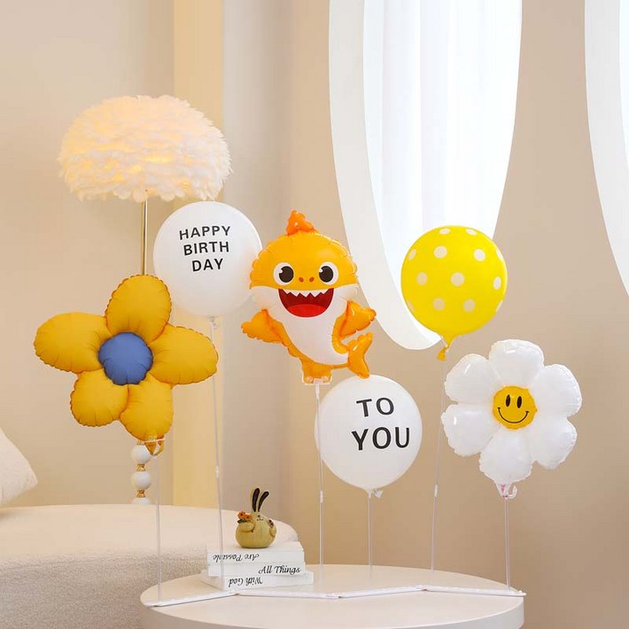 피앤비유니티 스탠드 생일축하프리핏 세트