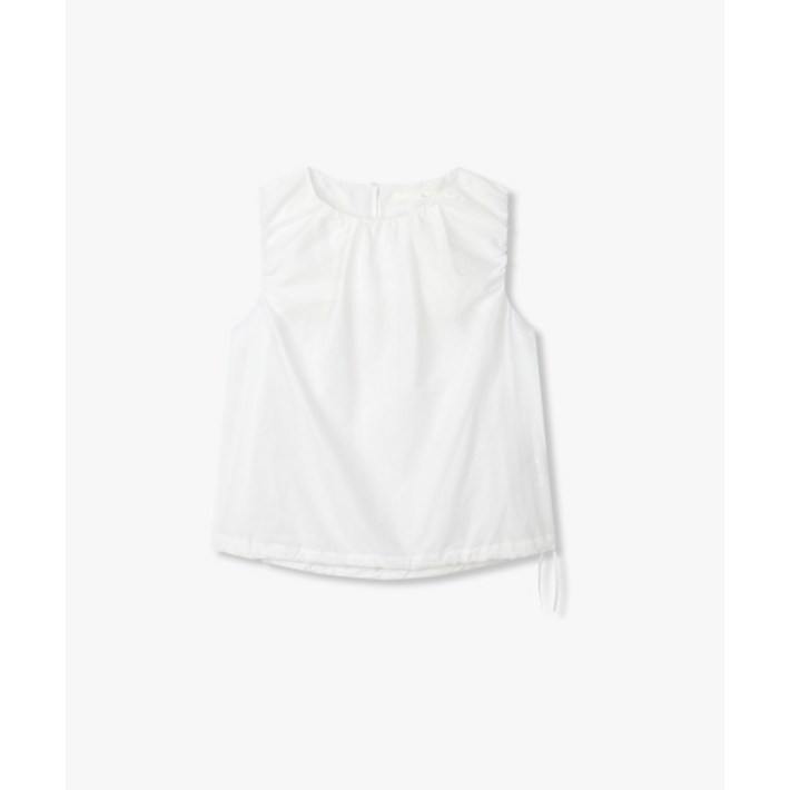 GCUT 스트링 헴 벌룬 블라우스화이트7215360602 162160