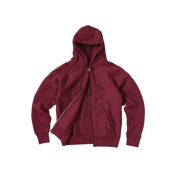 캠버 CAMBER USA 크로스니트 지퍼 후디, 버건디 매장정품 259184