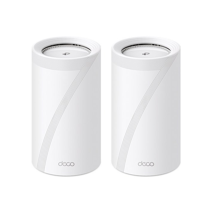 Deco BE95 2pack 티피링크 Deco BE95 2pack BE33000 와이파이7 통합 홈 메시 공유기, 2개 Deco BE95 2pack 티피링크 Deco BE95 2pack BE33000 와이파이7 통합 홈 메시 공유기, 2개