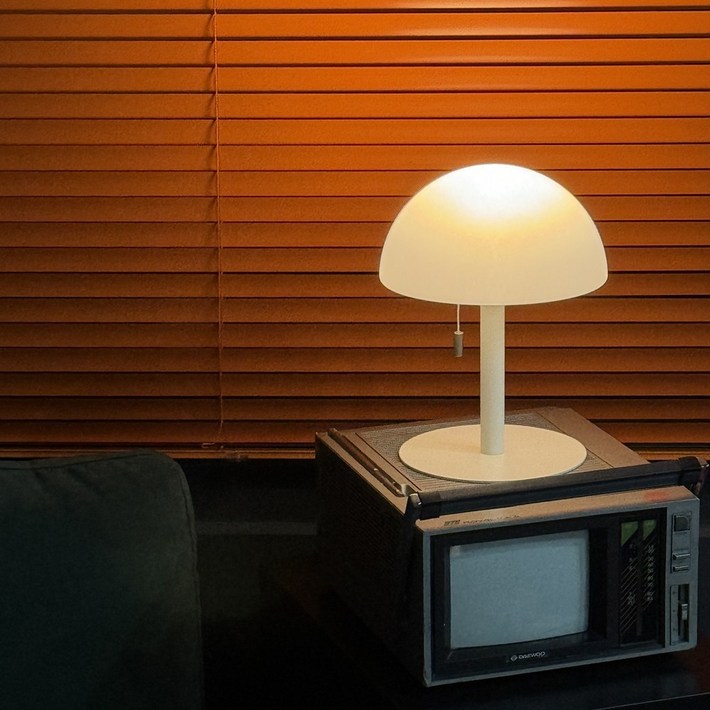 요와 1973 올드돔 레트로 무선 램프 단스탠드 포터블 충전식 무드등, a. 내추럴 화이트