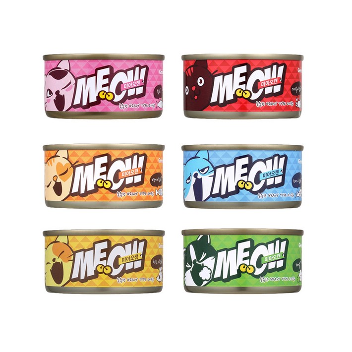 미아오캔 콤보 80g x 24개입 미아오캔 콤보 80g x 24개입