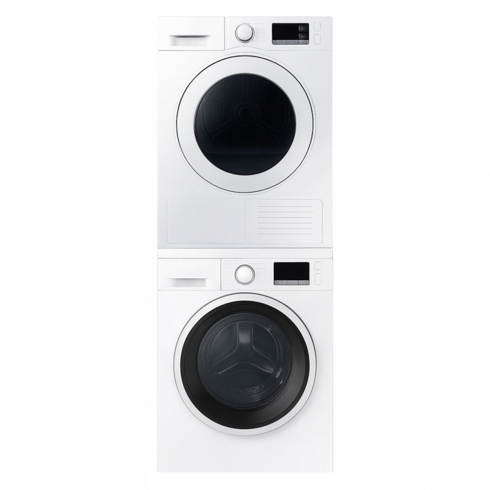 삼성전자 9kg 드럼 세탁기건조기 직렬설치 DV90TA040KEWW90T3000KW 키트 포함 삼성 설치 지원