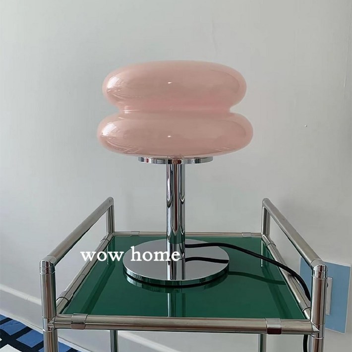 루카스 모던 인테리어 머쉬룸 테이블LED램프, 1개, 핑크 루카스 모던 인테리어 머쉬룸 테이블LED램프, 1개, 핑크