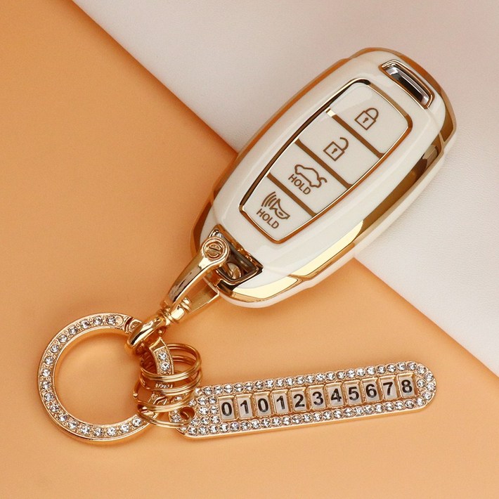 카스타 TPU 키케이스 스마트 키홀더 자동차 악세사리 키커버 호환 그랜저IG 싼타페TM 벨로스터JS 코나 베뉴 아반떼CN7 팰리세이드 호환