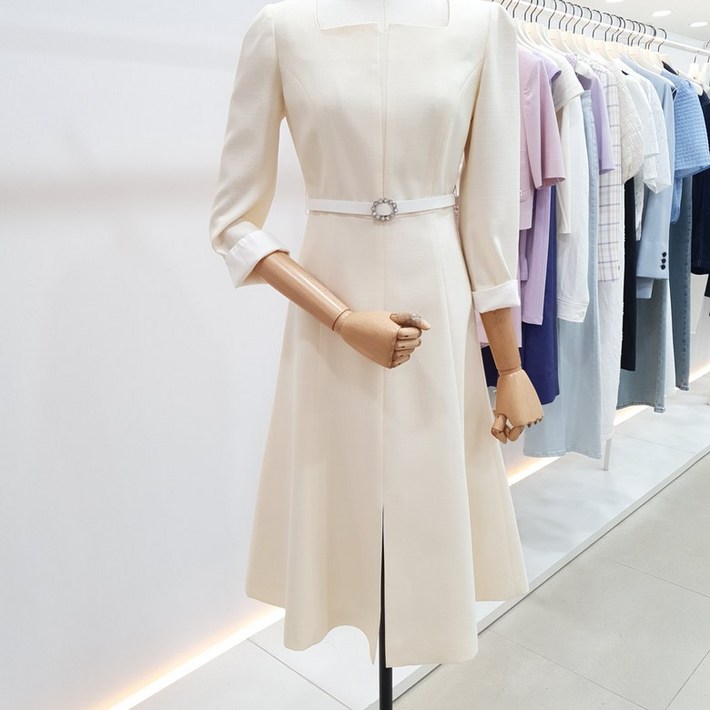 잇미샤 벨티드 원피스 ITO4BOP300_CA 849572