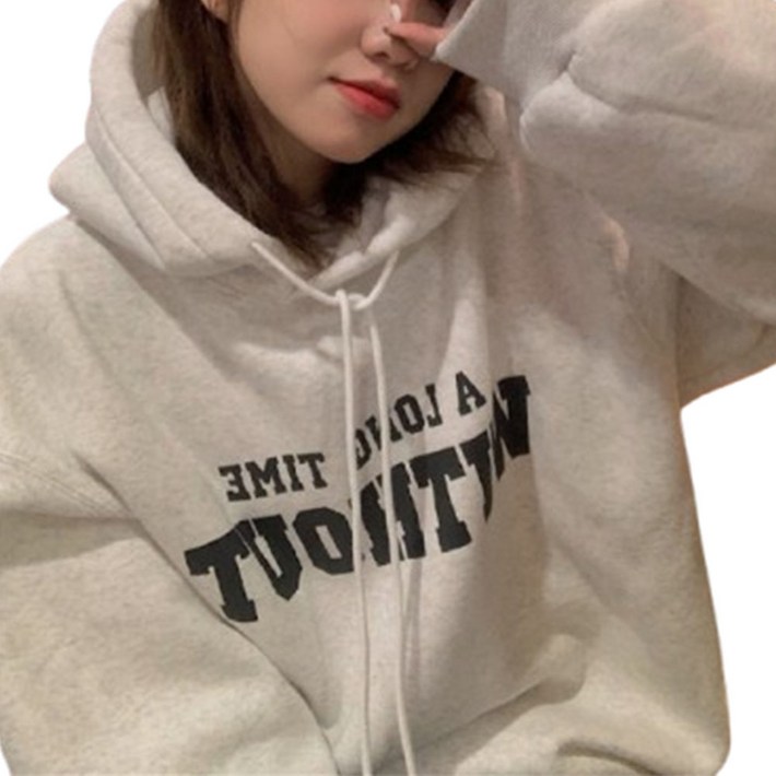 남녀공용 기모 후드티셔츠 SE52