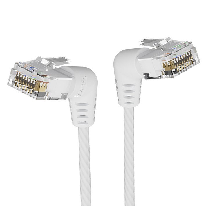 벤션 CAT6A UTP 360도 회전꺽임형 울트라슬림 초고속 기가 랜선 화이트, IBOW, 20m, 1개 벤션 CAT6A UTP 360도 회전꺽임형 울트라슬림 초고속 기가 랜선 화이트, IBOW, 20m, 1개