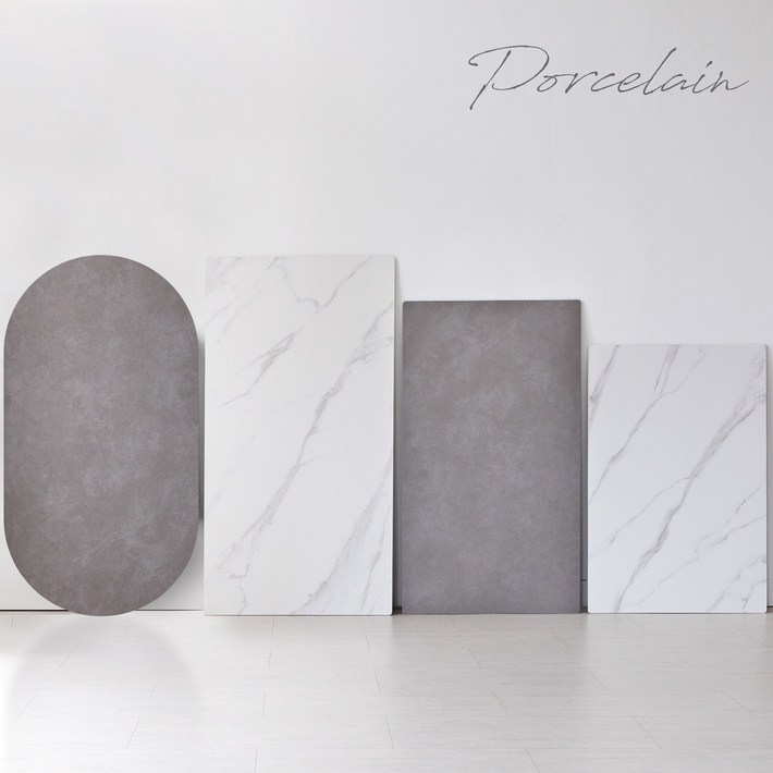 리비니아 포세린 12T 무광 2인 4인 6인 800 1200 1400 1600 1800 포세린 세라믹 상판2colors, 마블화이트, 4인용