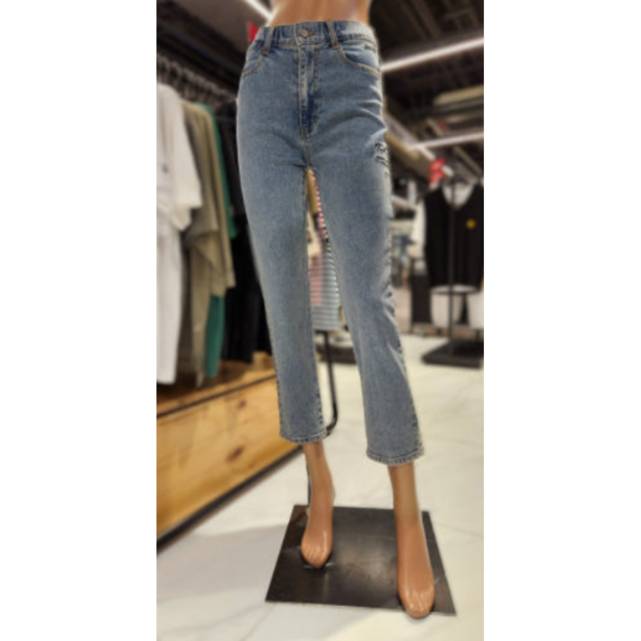 NC불광 지프 주간 한정 초특가  70할인남여공용 옆태가 멋스러운 밴딩 스트레이트 데님팬츠 JN3DPF132