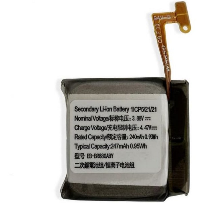 EBBR880ABE EBBR880ABY 갤럭시 워치 4 클래식 42mm SMR880N SMR885 40mm SMR860 SMR865와 호환되는 Civhomy 범용 교체 배터리