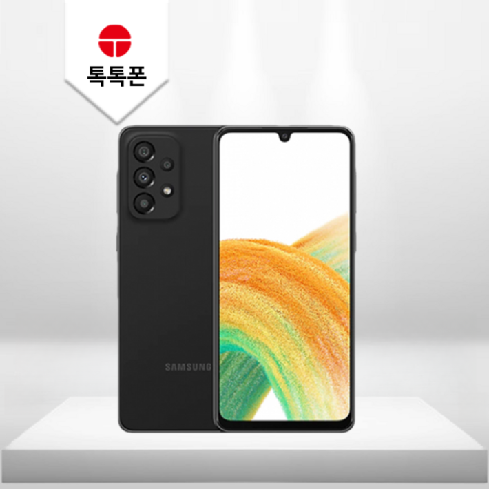 삼성전자 갤럭시 A33 공기계 자급제 리퍼폰 필름부착 정품케이스 톡톡폰, 어썸 화이트 삼성전자 갤럭시 A33 공기계 자급제 리퍼폰 필름부착 정품케이스 톡톡폰, 어썸 화이트