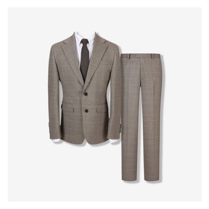 파렌하이트 헤링본 윈도우페인 싱글 수트 세트 FHJAX2355FHPAX2255