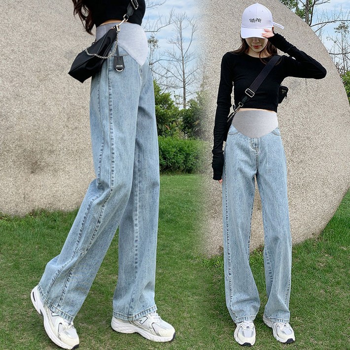 임산부 청바지 빅사이즈 슬랙스 팬츠MJS23022130