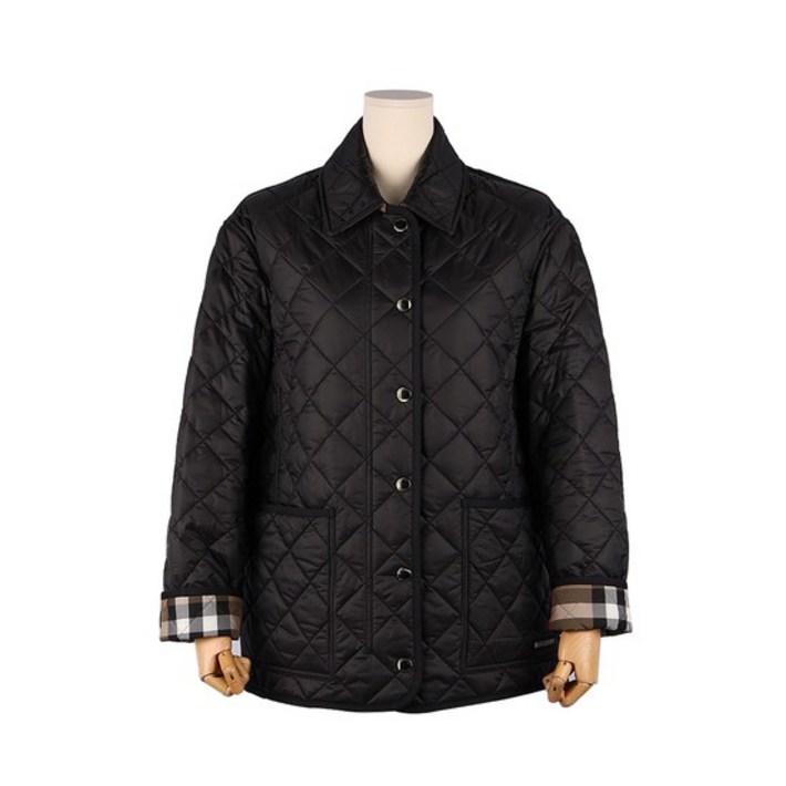 Burberry 명품버버리 달리 DALRY 여성 퀼팅 자켓 블랙 80841941 Black Burberry 명품버버리 달리 DALRY 여성 퀼팅 자켓 블랙 80841941 Black