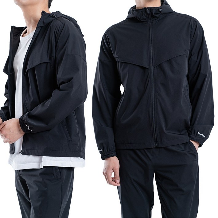 봄 여름 가을 남성 메쉬 통풍 트레이닝복 츄리닝 상의 하의 세트