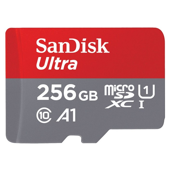 샌디스크 울트라 A1 마이크로 SD 카드, 256GB 20230526