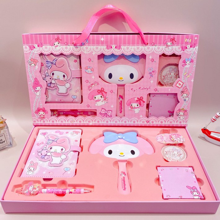 다이어리세트 빗 거울 세트 다꾸템 문구 선물세트