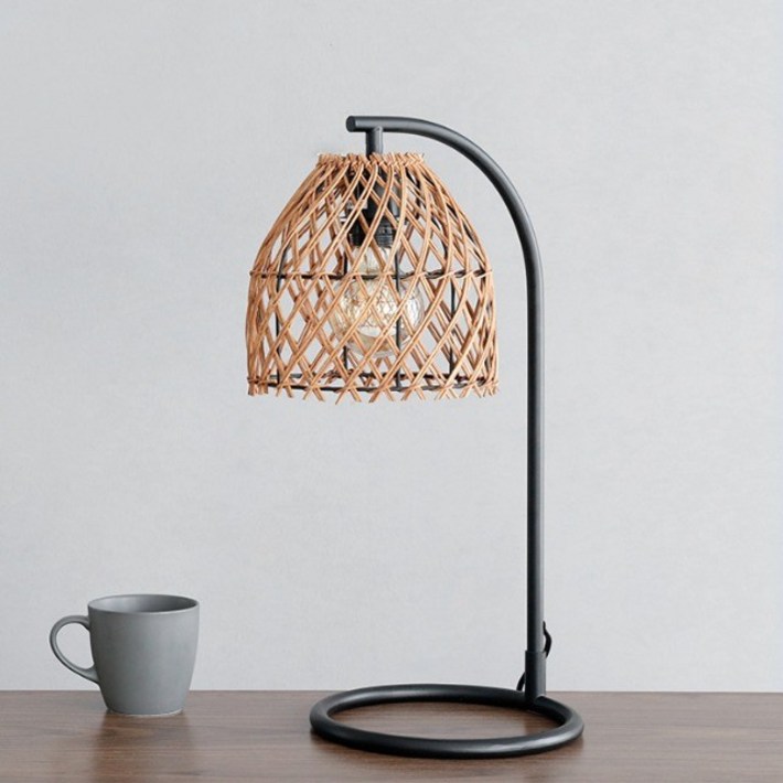 TANIRA 단스탠드 E26 KS2476T 라탄 2185.7470