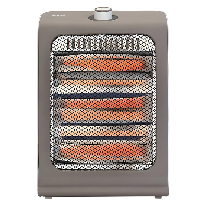 BRUNO 2단 석영관 전기히터, BQH2410, 그레이