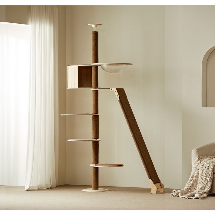 디어캣 원목 캣폴 캣타워 베스트2 세트