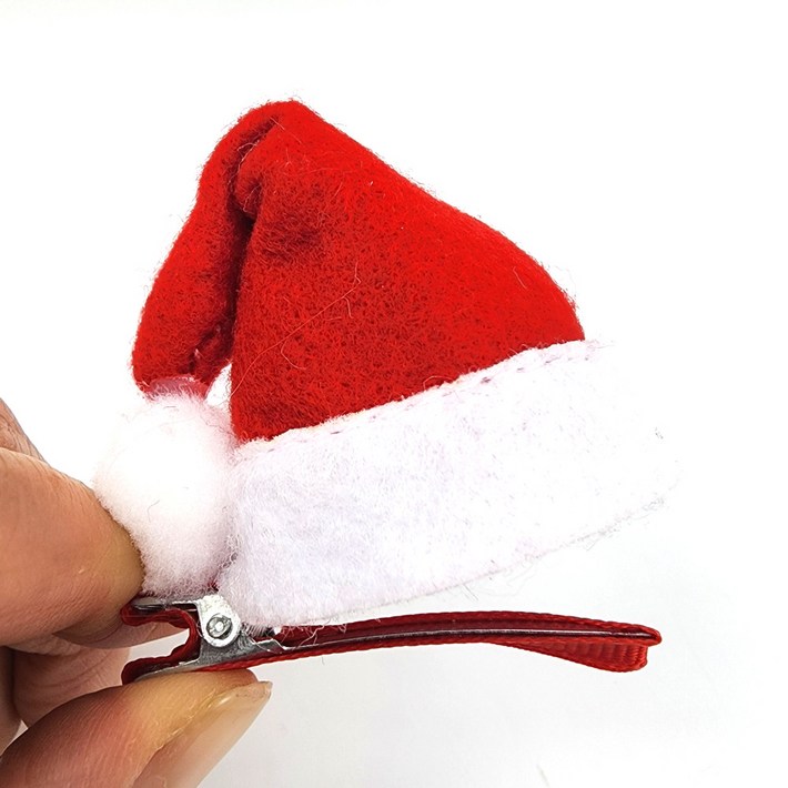 무료배송당일배송 산타 모자 머리핀 크리스마스 헤어핀 행사 장식 엘리빅마켓