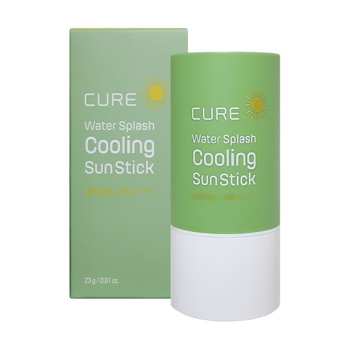 김정문알로에 큐어 워터 스플래쉬 쿨링 선스틱 SPF50 PA 23g 단품, 1개 김정문알로에 큐어 워터 스플래쉬 쿨링 선스틱 SPF50 PA 23g 단품, 1개