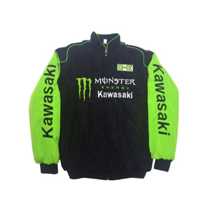 레이싱 자켓 로고 점퍼 라이더 사이클링 수트 오버핏 오토바이 야구 점퍼 Racing