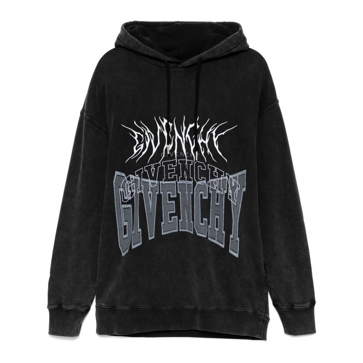 지방시 자수 후디