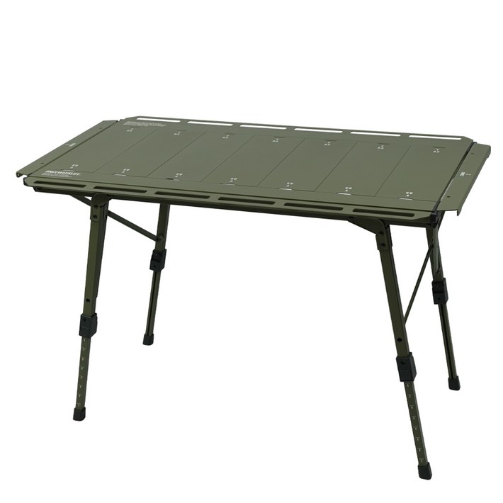 원스위크라이프 캠핑 IGT 접이식 테이블, 카키