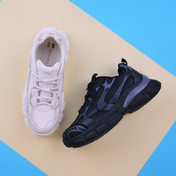 nature sole 여성 모던 어글리 소가죽 키높이 스니커즈 여자 운동화 nature sole 여성 모던 어글리 소가죽 키높이 스니커즈 여자 운동화