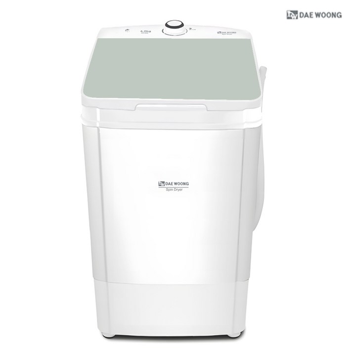 대웅모닝컴 6kg 대용량 스텐 탈수기 DWN820