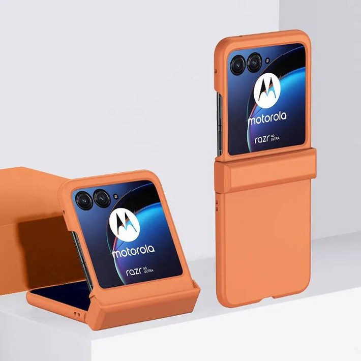 모토로라레이저 모토로라 모토 Razr 40 플러스 Razr40 울트라 접이식 디자인 패션 휴대폰 커버 하드 보호 케이스