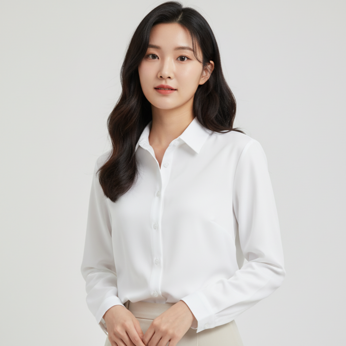 HYNOVIQUE 직장인 여성 블라우스 셔츠