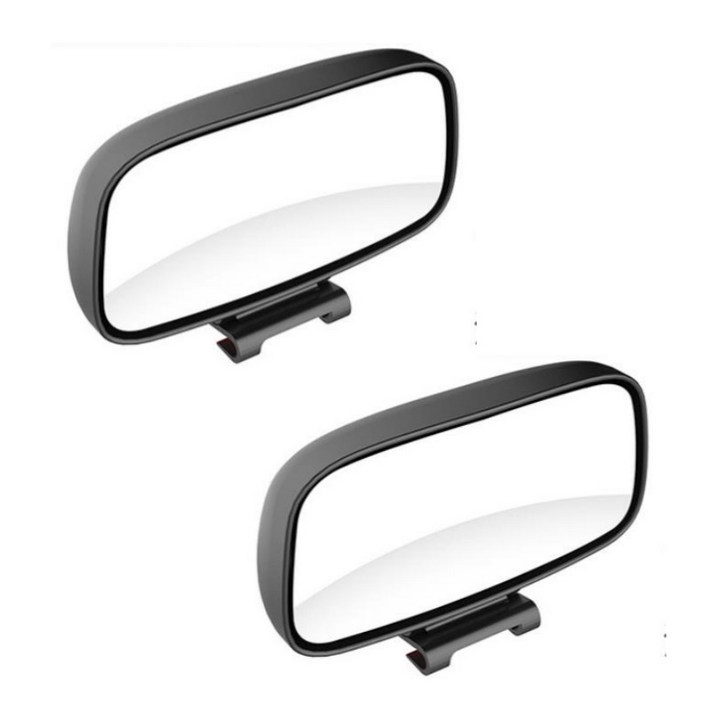 지티알 사이드 보조미러 운전석  보조석 2p, 블랙, 2개