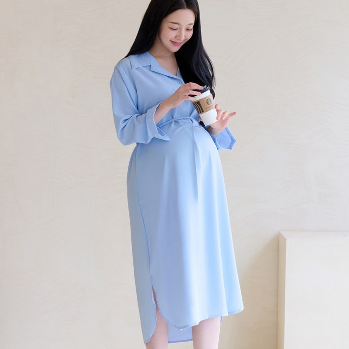 임산부 셔츠 원피스 임부복 하객룩 출근룩 수유 수유복