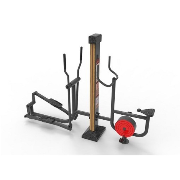 월드스포츠산업 공원 헬스기구 야외운동기구 자전거타기 제자리달리기 WDJ7083