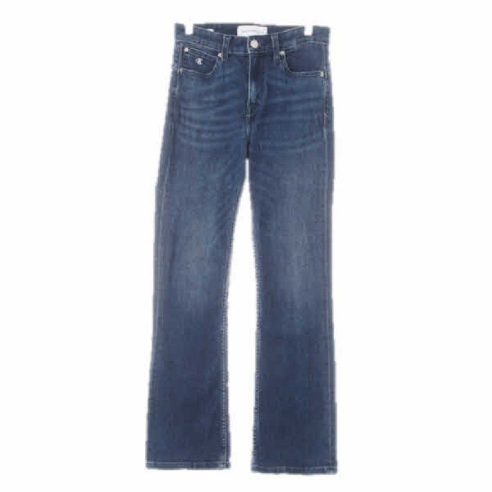 8843 캘빈클라인진 빈티지블루 데님 하이라이즈바디슬림부츠앵클진 24