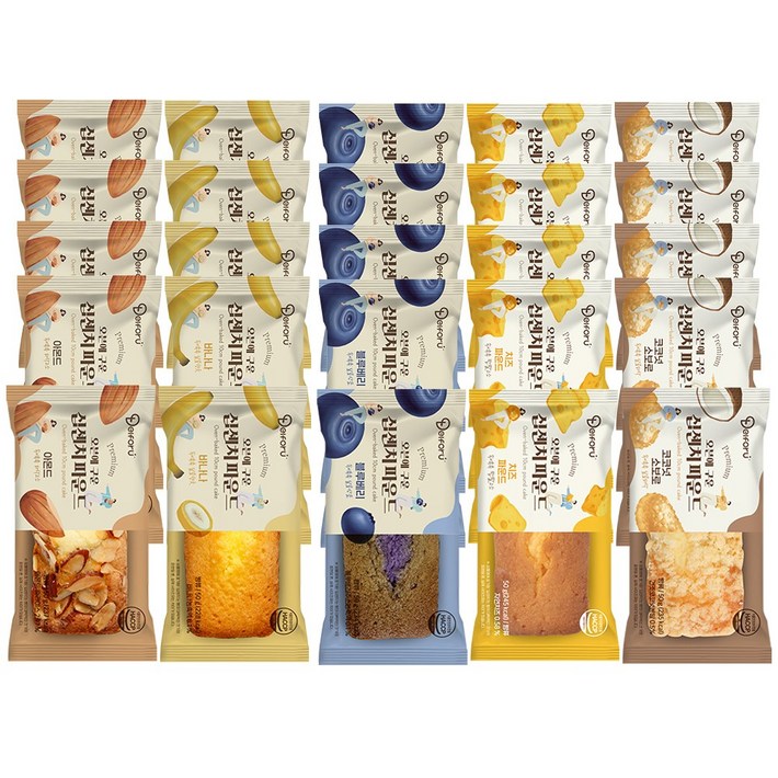 델포유 오븐에 구운 십센치 파운드 케이크 50g, 25개