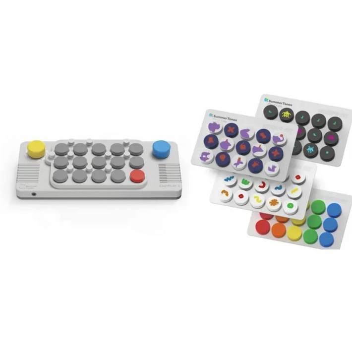 Summertones EASYPLAY1 음악 미니 키보드, 휴대용 조정 C3C8, 쉽게 포켓 악기, MIDI 3.5mm 인터페이스 초