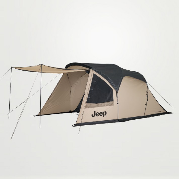 지프 JEEP 캠핑 34인용 가족 포레스트 돔 텐트