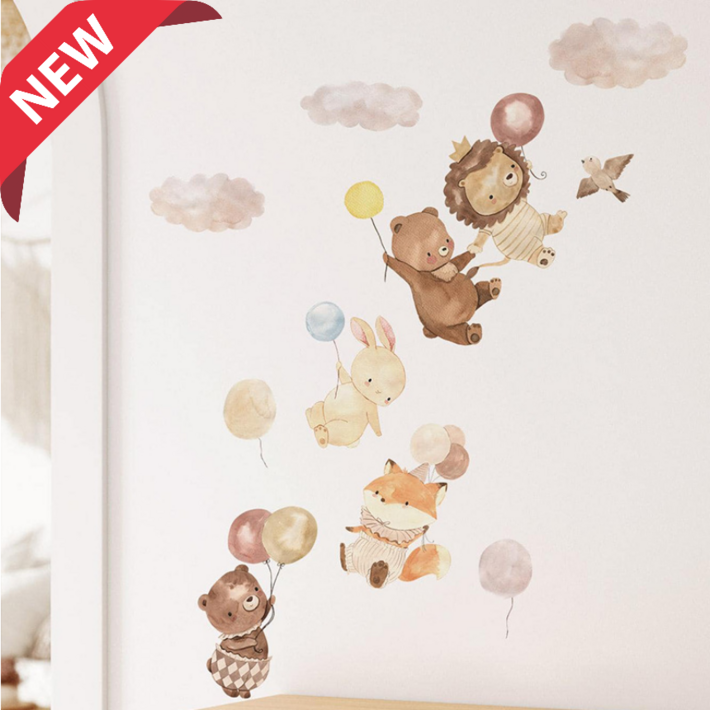 아이오쉬 매일 동화같은 아이방 포인트 벽지 스티커 데코 인테리어 집 꾸미기