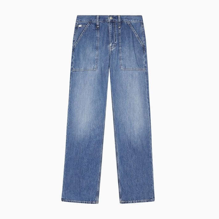 캘빈클라인진 CALVIN KLEIN JEANS 여성 로우라이즈 스트레이트핏 이탤리언 데님 J223956 492469
