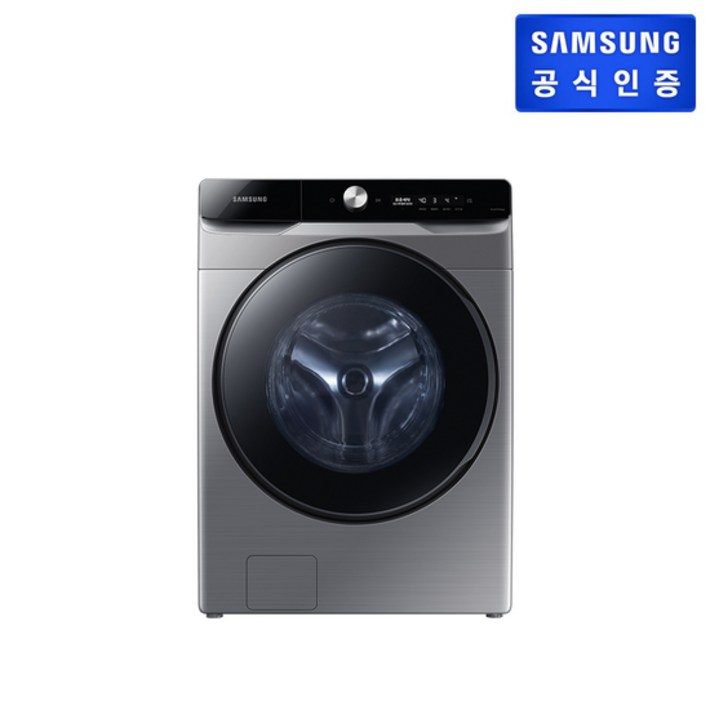 KT알파쇼핑삼성 그랑데 AI 세탁기 21kg 이녹스실버 WF21T6500KP