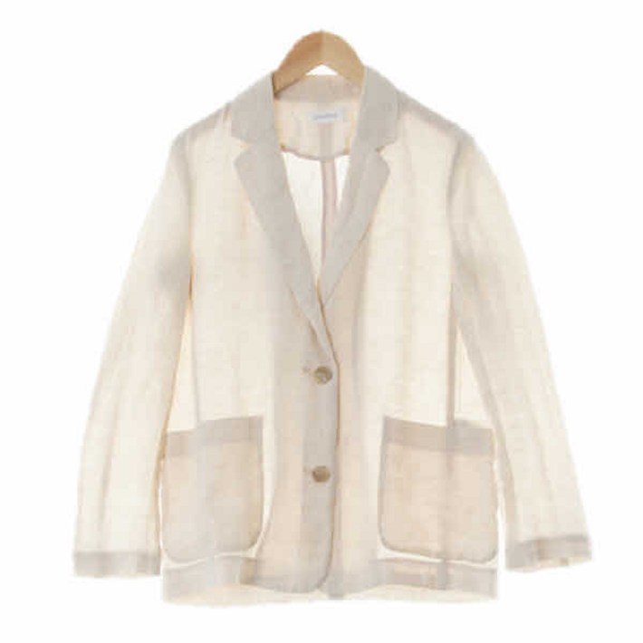 1329 쉬즈미스 라이트베이지 마 투버튼쿨자켓 8591160
