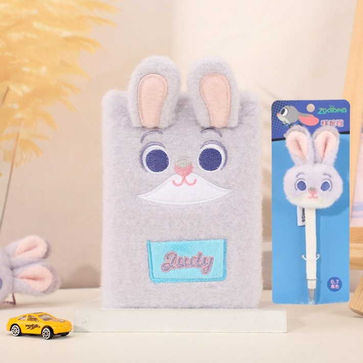 문구보따리 주토피아 수첩볼펜 다이어리 디즈니 다이어리 주디 닉