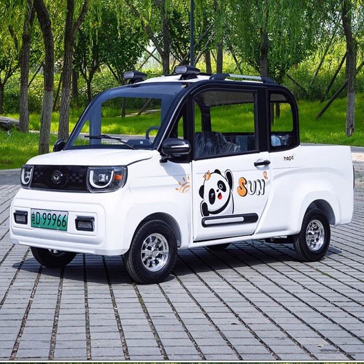 1인승 전기차 전동 트럭 어르신 4륜 자동차 농업용 미니전기차 미니 운반차 적재함 시골농사
