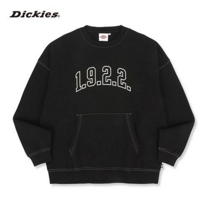 국내발송디키즈 414 헤리티지 로고 루즈핏 기모 맨투맨