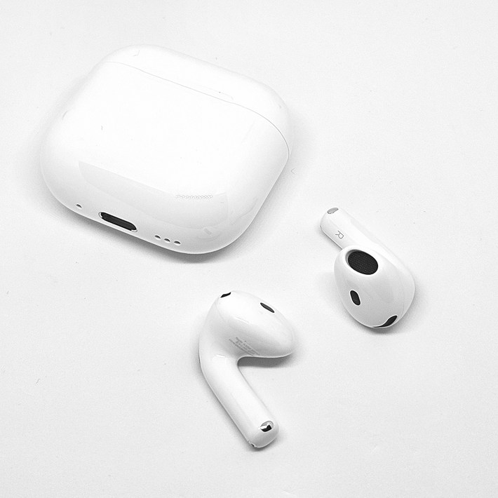 애플 새제품 에어팟 4세대 왼쪽 오른쪽 본체 충전케이스 일반 ANC 한쪽 유닛 단품 철가루 스티커 포함